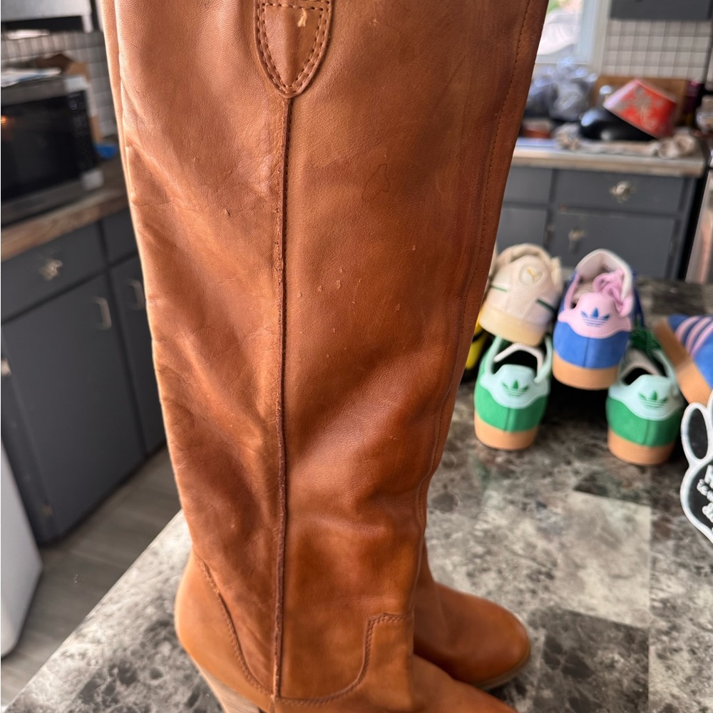 Aldo Brown Over the Knee Boots